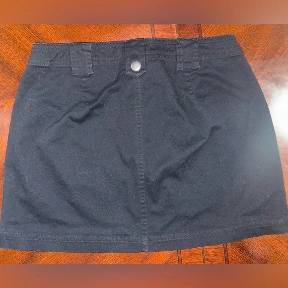 Wild Fable Charcoal Skirt with Front Detail - Picture 8 of 8